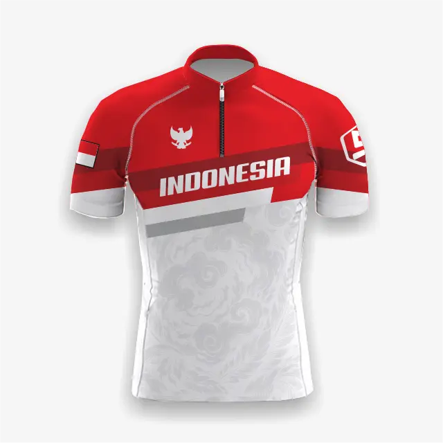 Jersey Indonesia RB-IDP26-008 Jersey Sepeda Road Bike